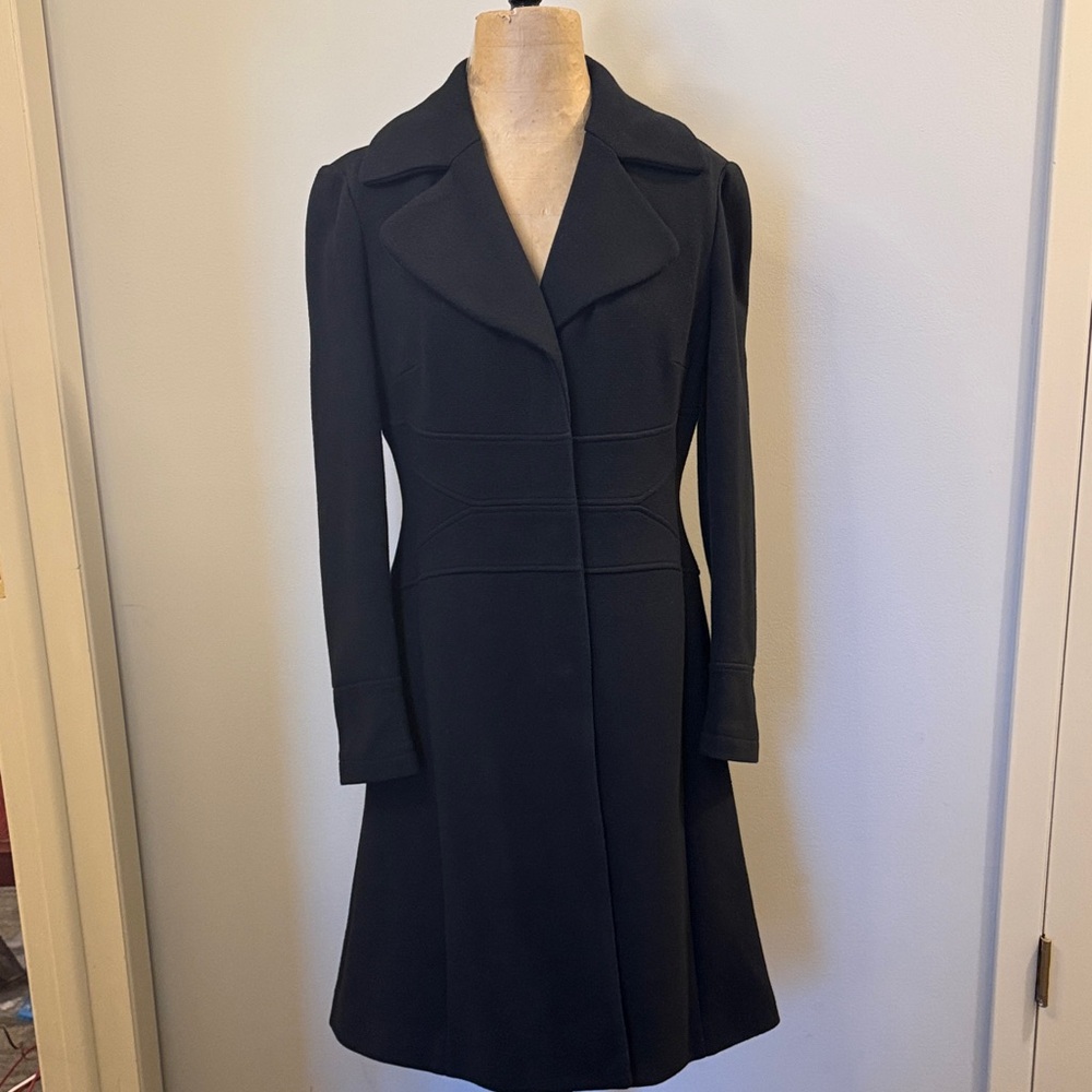 INC International Concepts Black Long Sleeve coat